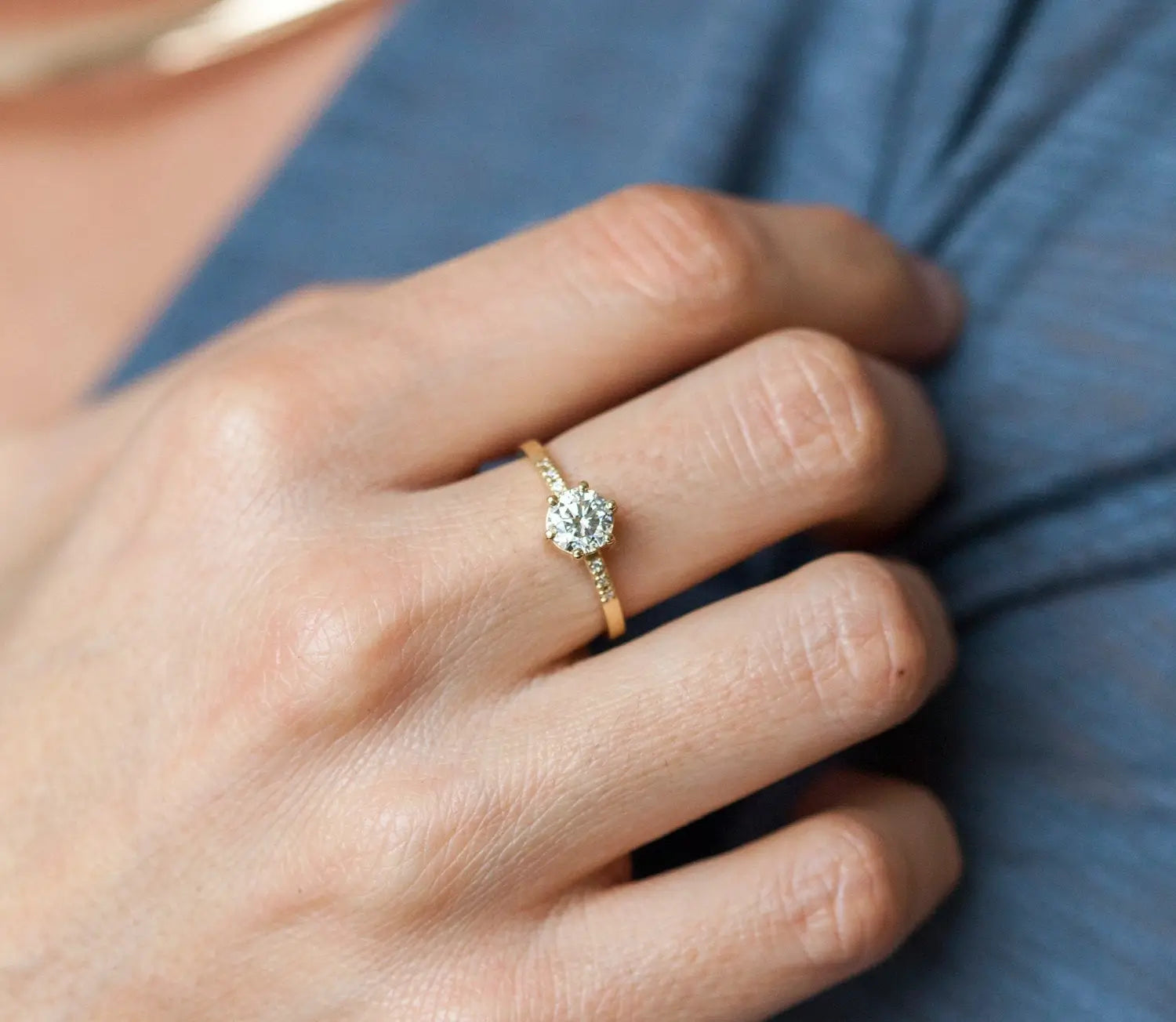 Embrace the Luxe Diamond Ring, where timeless design meets modern elegance,custom wedding ring for women,engagement ring