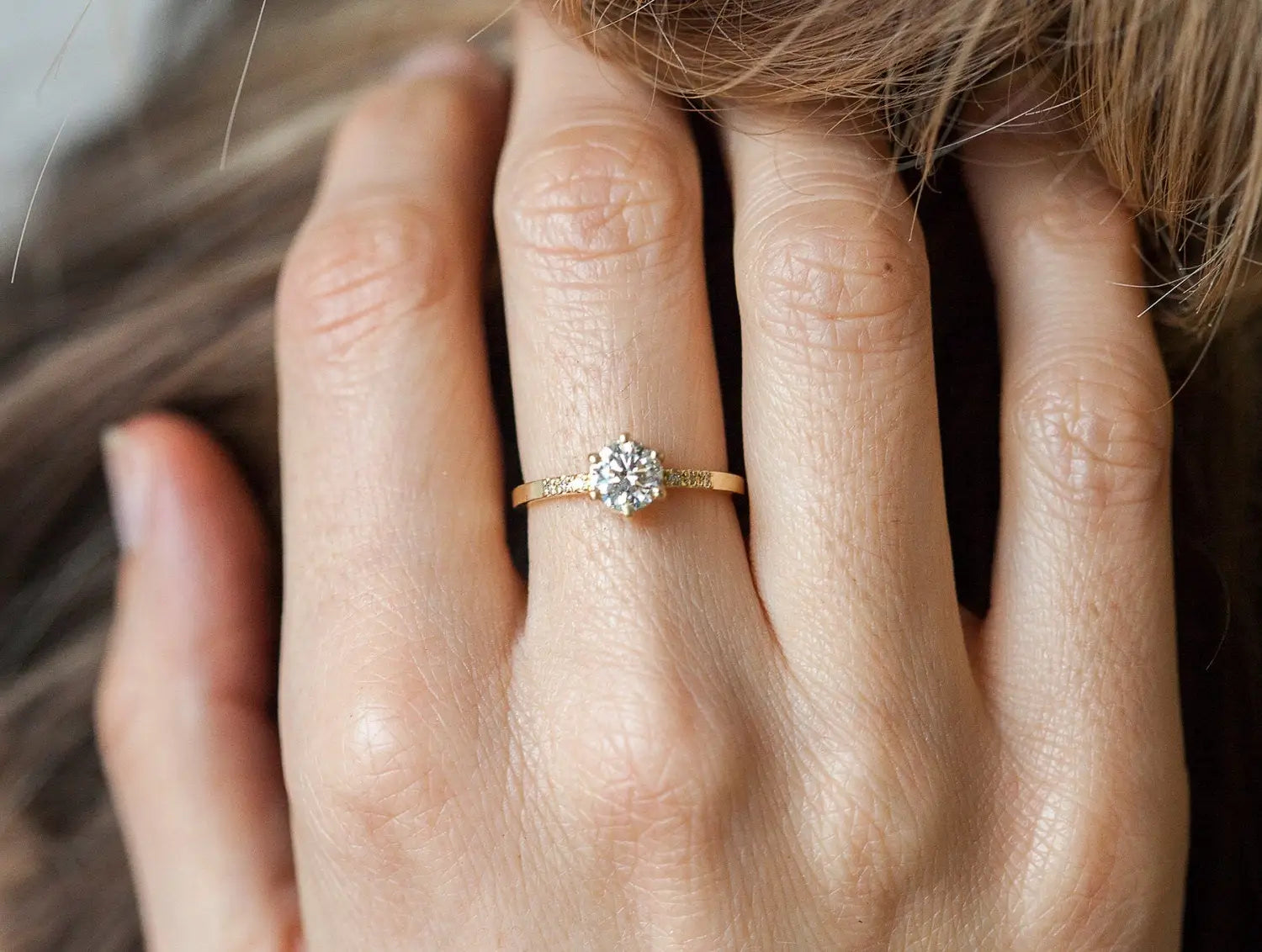 Embrace the Luxe Diamond Ring, where timeless design meets modern elegance,custom wedding ring for women,engagement ring