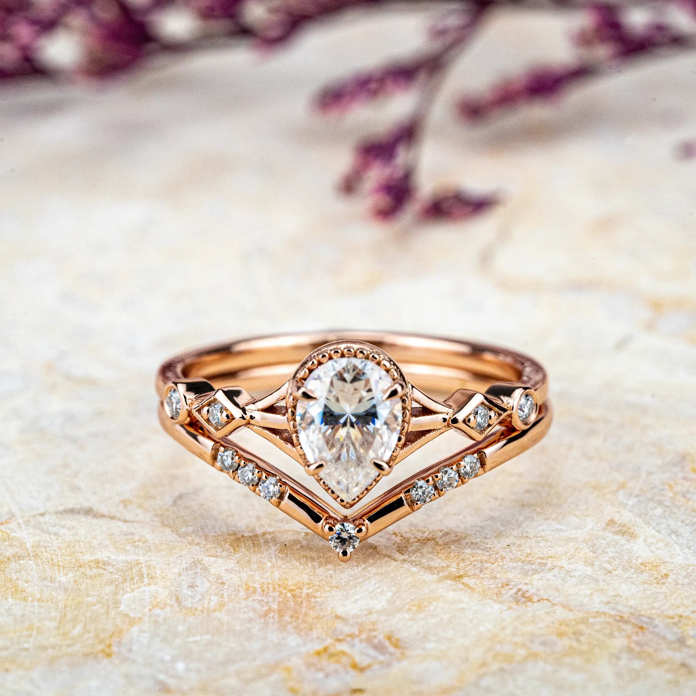 Simple Modest Rings Minimalist wedding ring sets 60 photos - Astyledwedding.com